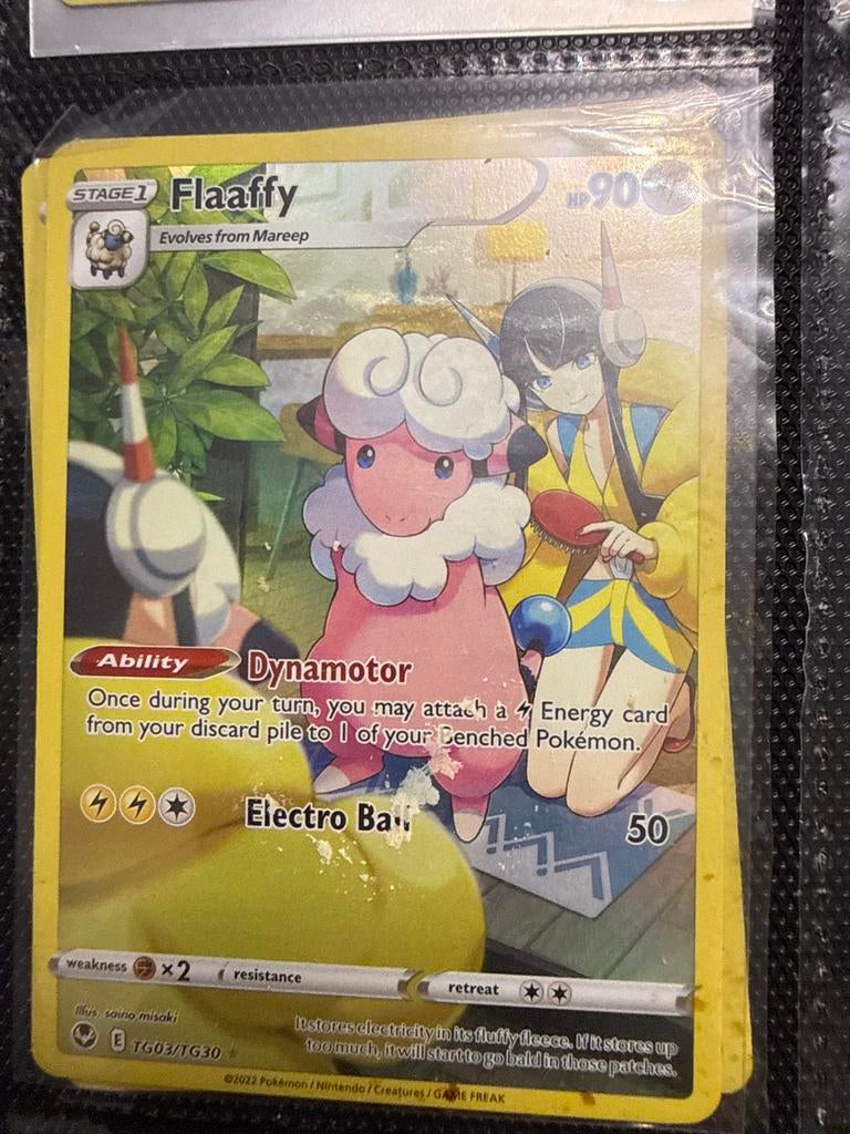 Pokémon Kaart Flaaffy TG03/TG30 - Zo goed als nieuw, Ophalen of Verzenden, Zo goed als nieuw, Losse kaart