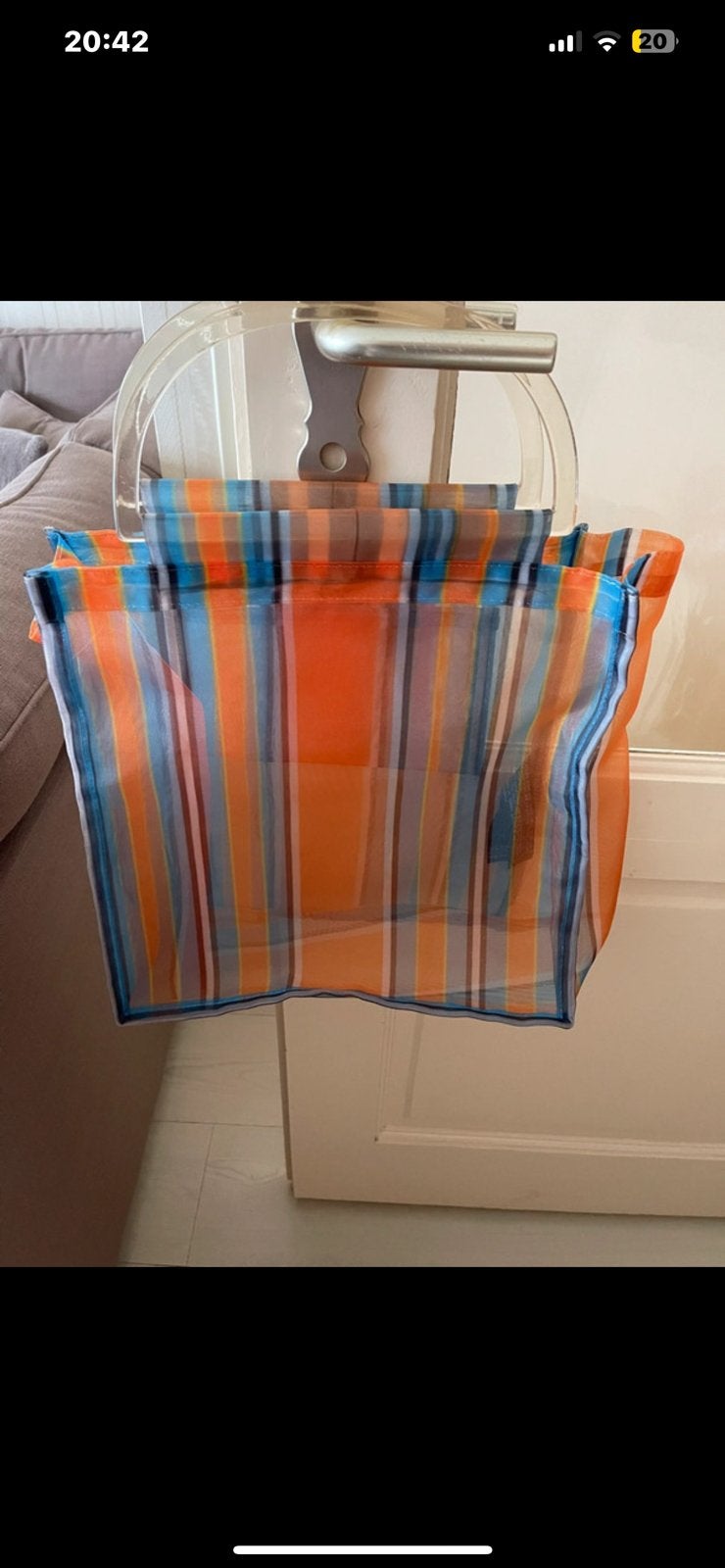 ZARA Mooie Vintage Look Shopper/Strandtas, Ophalen of Verzenden, Zo goed als nieuw, Overige kleuren, Shopper
