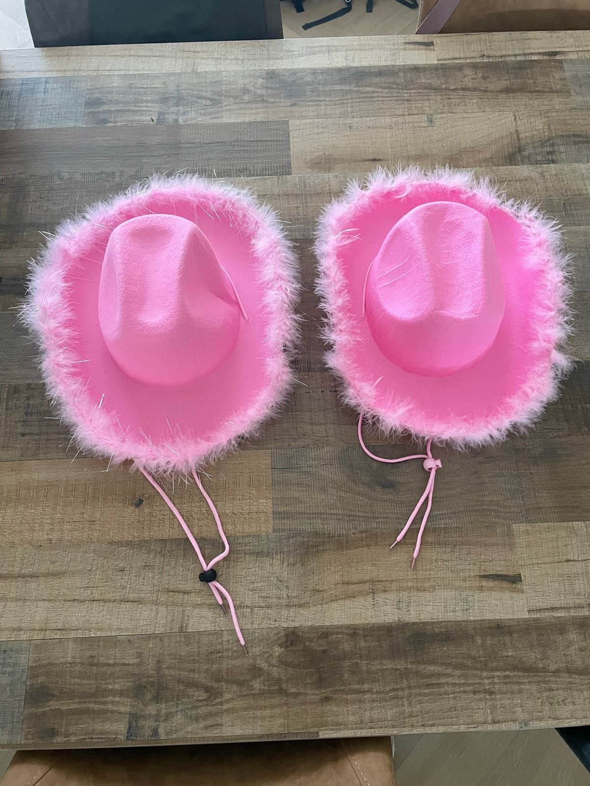Roze Cowboyhoeden, leuk voor K3, Ophalen of Verzenden, Zo goed als nieuw, One size fits all, Hoed