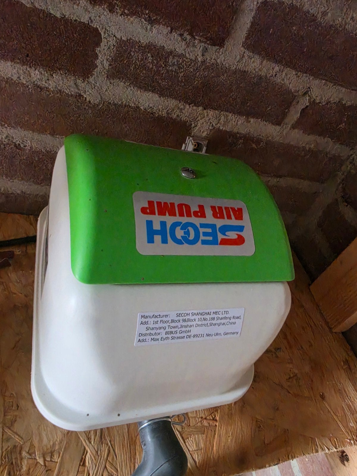 Secoh Vijver Luchtpomp JDK-50 - Zo goed als nieuw, Tuin en Terras, Vijver-toebehoren, Ophalen of Verzenden