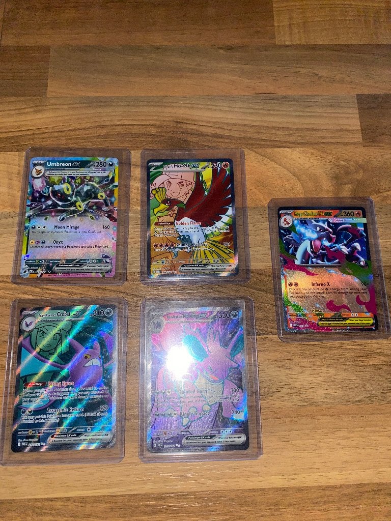 Pokémon Kaarten Collectie - V, VMAX, GX, EX - Zeldzaam, Verzenden, Zo goed als nieuw, Meerdere kaarten, Foil