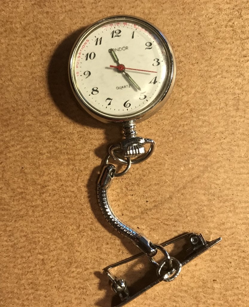 Condor quartz zakhorloge, Overige merken, Zakhorloge, Staal, Ophalen of Verzenden