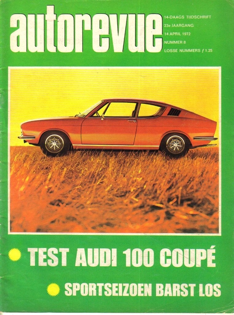 Autorevue test Audi 100 Coupe April 1972, Ophalen of Verzenden, Gelezen, Audi