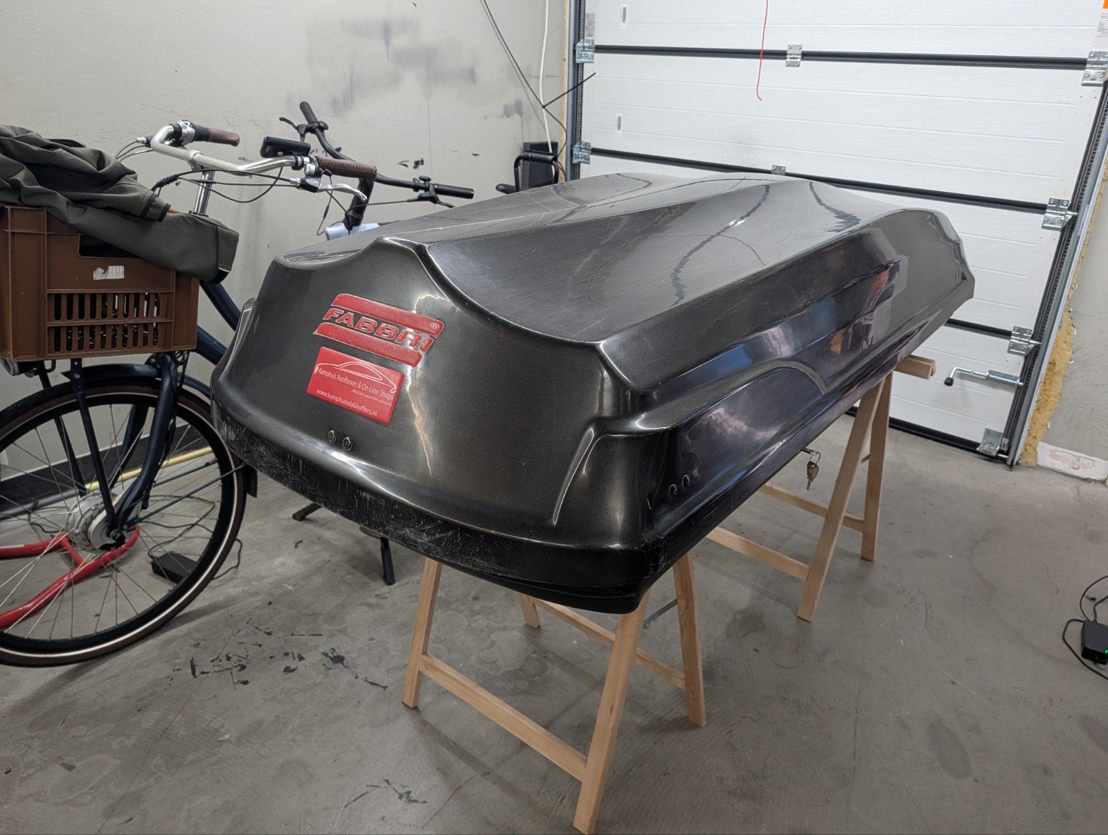 Fabbri Supernova 500 liter dakkoffer, Ophalen, Gebruikt
