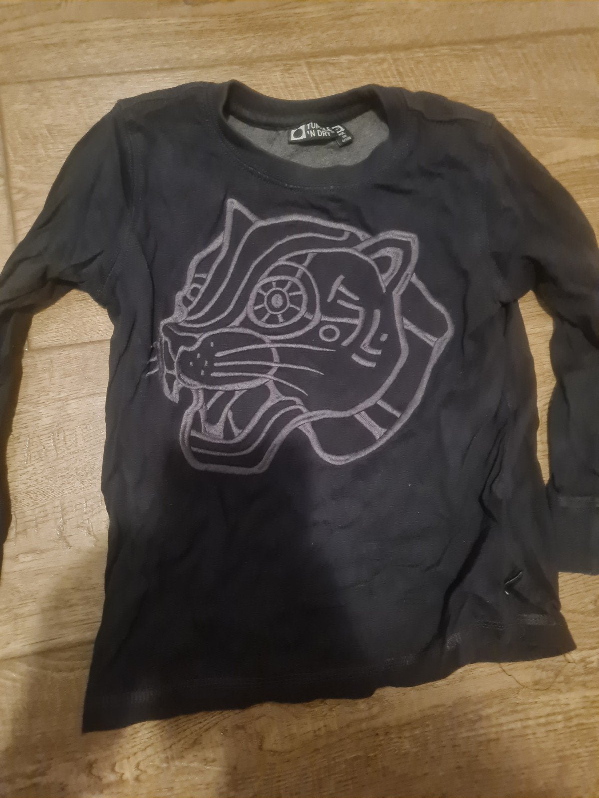Tumble 'n Dry longsleeve met tijgerprint - maat 110, Kinderen en Baby's, Kinderkleding | Maat 110, Tumble 'n Dry, Gebruikt, Ophalen of Verzenden