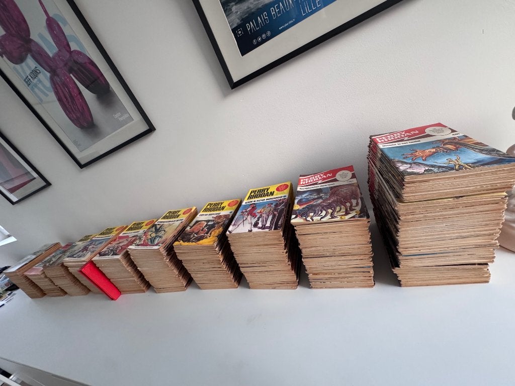 een grote collectie Perry Rhodan, Boeken, Science fiction, Ophalen, Zo goed als nieuw