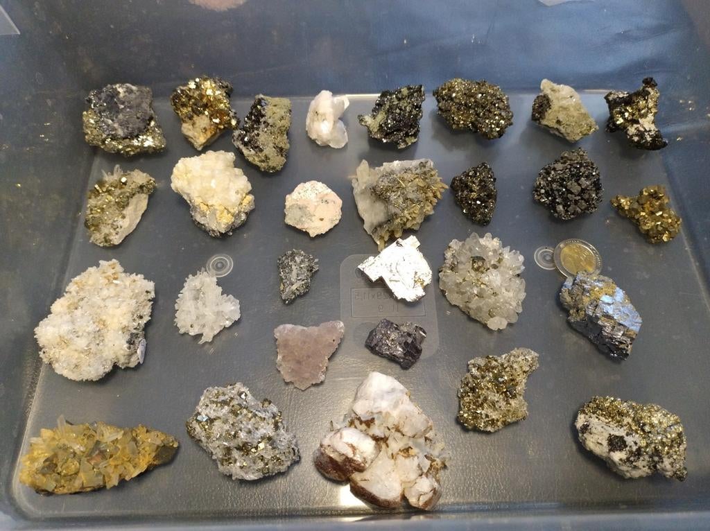 Collectie Bulgarije mineralen, Ophalen of Verzenden
