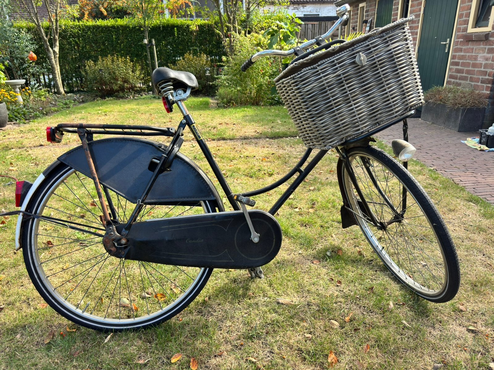 Vintage Omafiets, Ophalen, Gebruikt, Terugtraprem