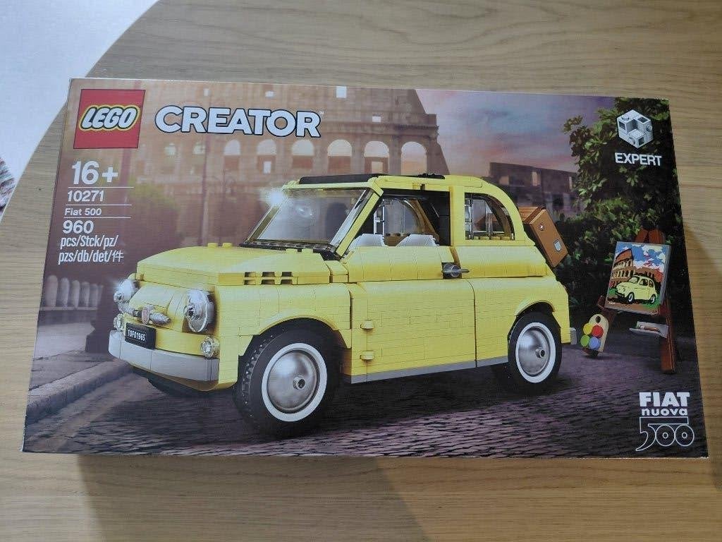 lego creator 10271 fiat 500, Lego, Nieuw, Ophalen of Verzenden, Ongeopend/sealed