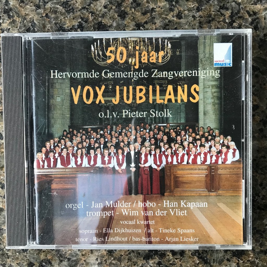 50 Jaar Hervormde Gemengde Zangvereniging Vox Jubilans CD, Gebruikt, Koren of Klassiek, Ophalen of Verzenden, Orgel