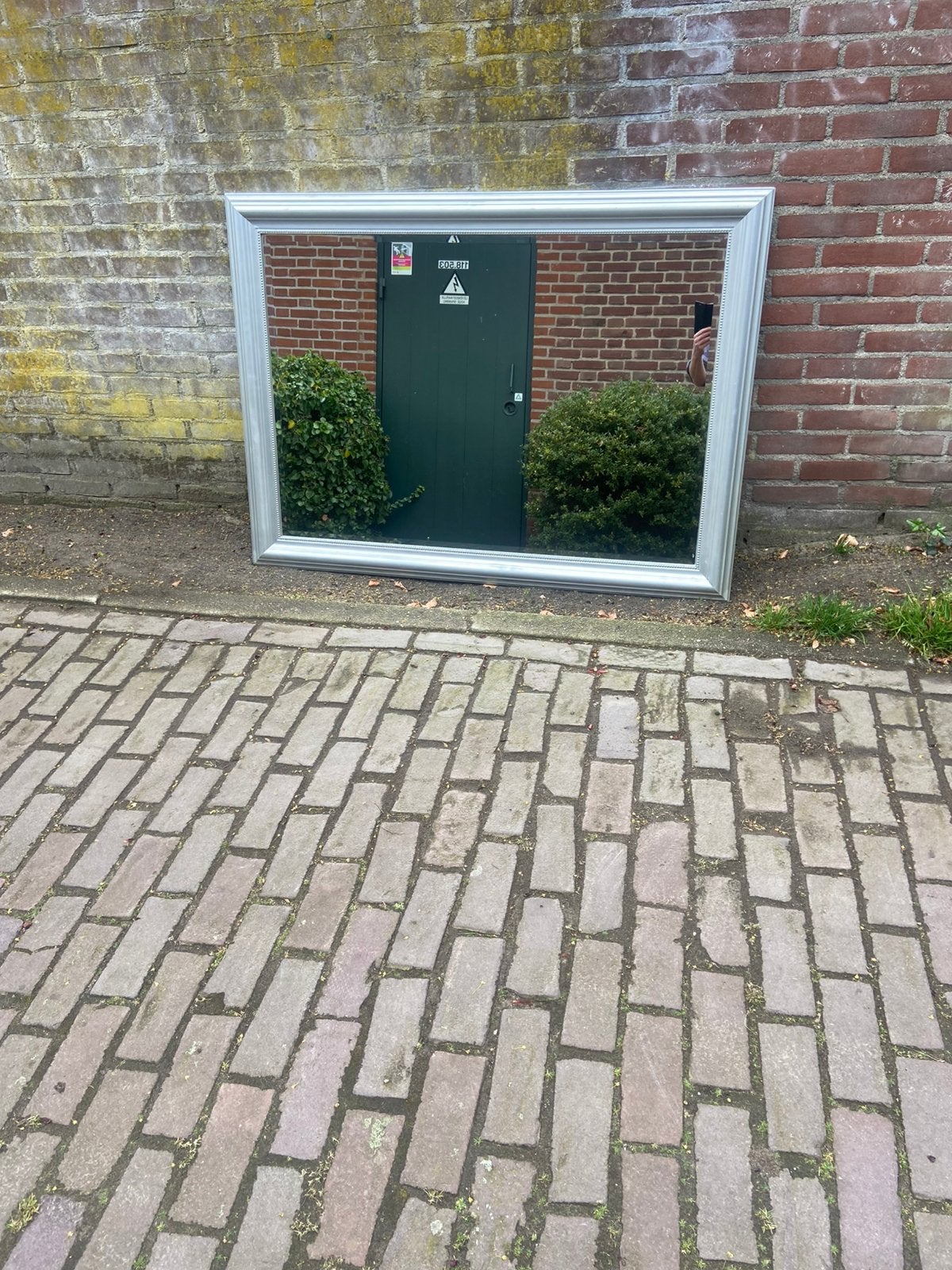 Grote spiegel, Huis en Inrichting, Woonaccessoires | Spiegels, Ophalen, 125 cm of meer, Zo goed als nieuw, Minder dan 100 cm