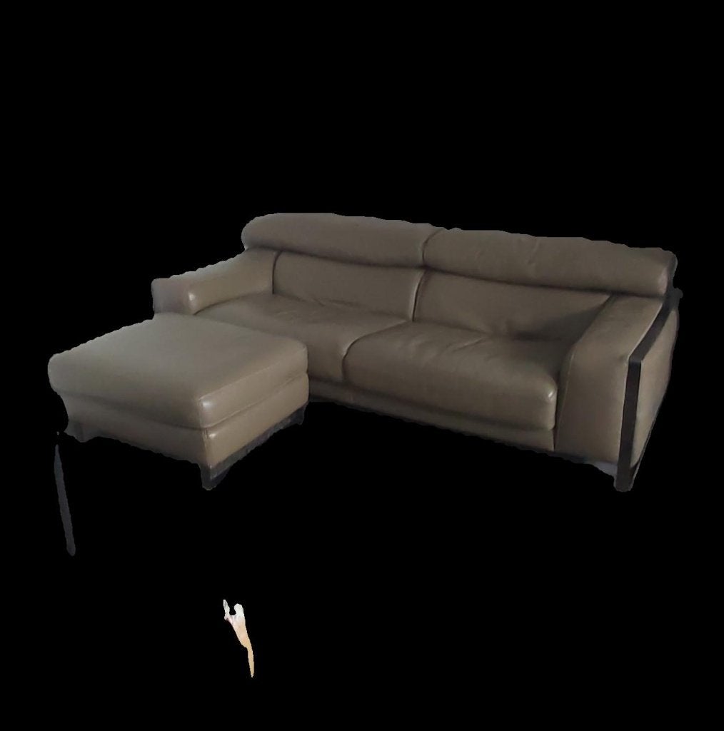 Stijlvolle Roche Bobois Bank, Ophalen, Gebruikt, 100 tot 125 cm, Tweepersoons