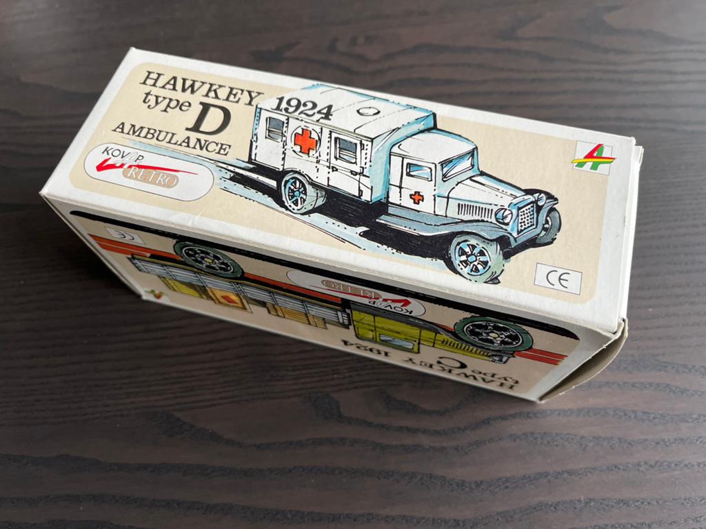 Kovap Hawkey blikmetalen ambulance, Verzamelen, Speelgoed, Ophalen of Verzenden
