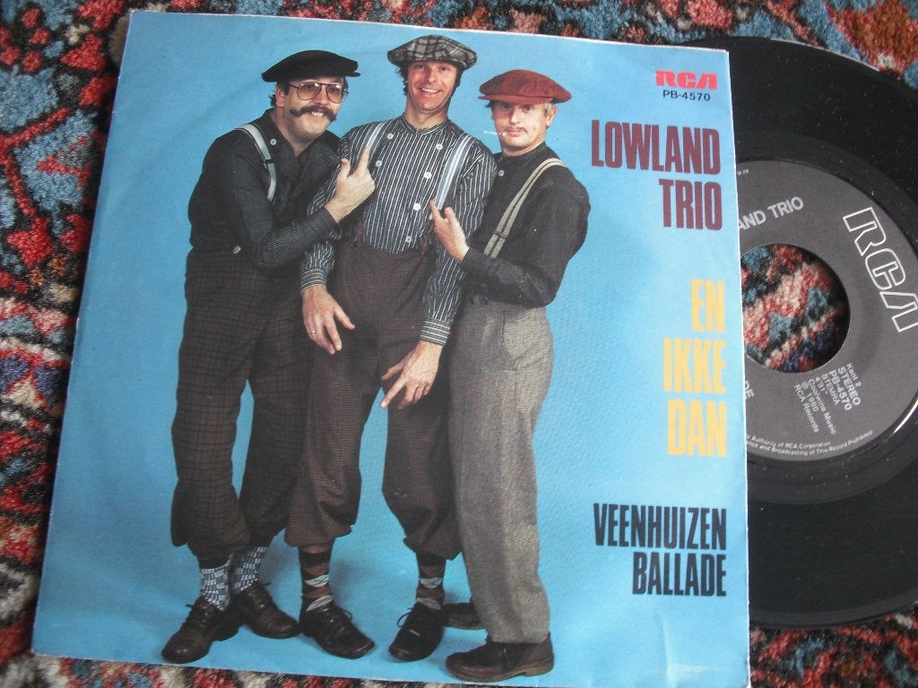 Lowland Trio - En ikke dan., Ophalen of Verzenden, Zo goed als nieuw, 12 inch, Levenslied of Smartlap