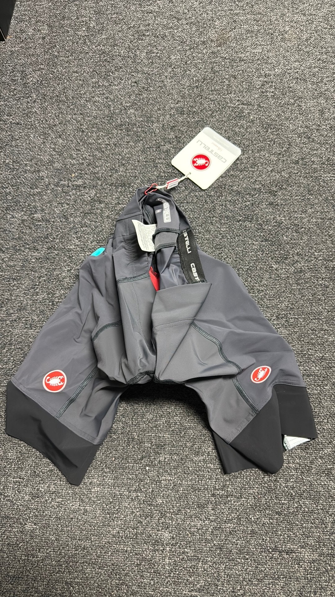 Castelli dames wielerbroek nieuw maat M, N, M, Nieuw, Ophalen of Verzenden