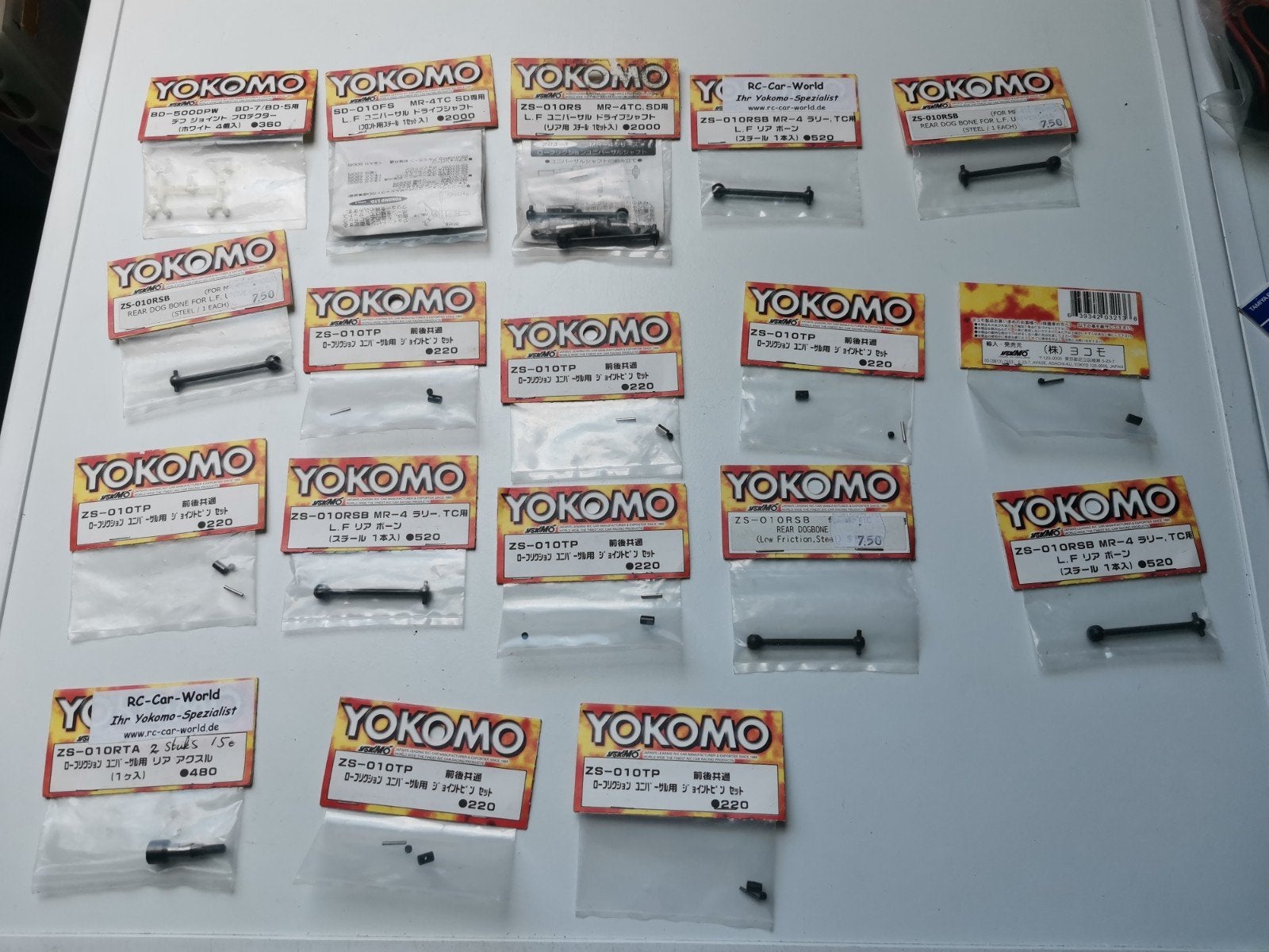 Nieuwe Yokomo RC onderdelen - Diverse modellen, Ophalen of Verzenden