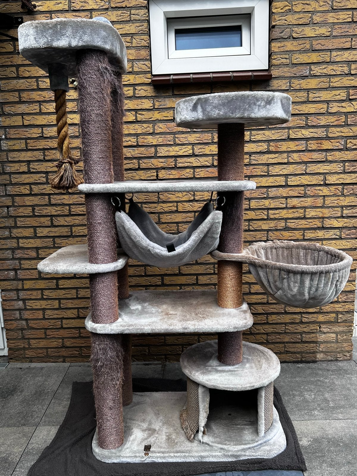 Petrebels krabmeubel groot 175cm, Dieren en Toebehoren, Ophalen, Krabpaal