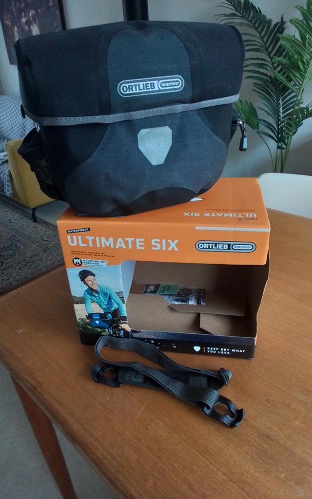 Ortlieb Sport-Packer Plus fietsentassen met stuurtasbeugel, Ophalen of Verzenden, Zo goed als nieuw