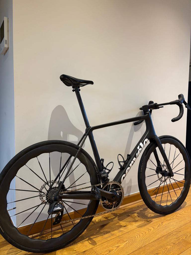 Cervélo R5 Five Black maat 58, Gebruikt, Carbon, 57 tot 61 cm, Meer dan 20 versnellingen