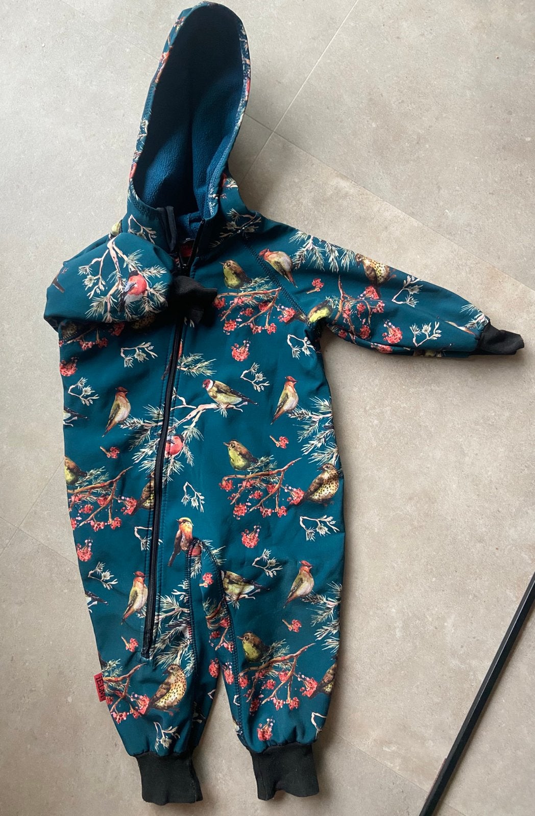 iELM Softshell Pak Maat 86 - Vogels en Bessen Print, Ophalen of Verzenden, Gebruikt, Jongetje of Meisje, Overige typen