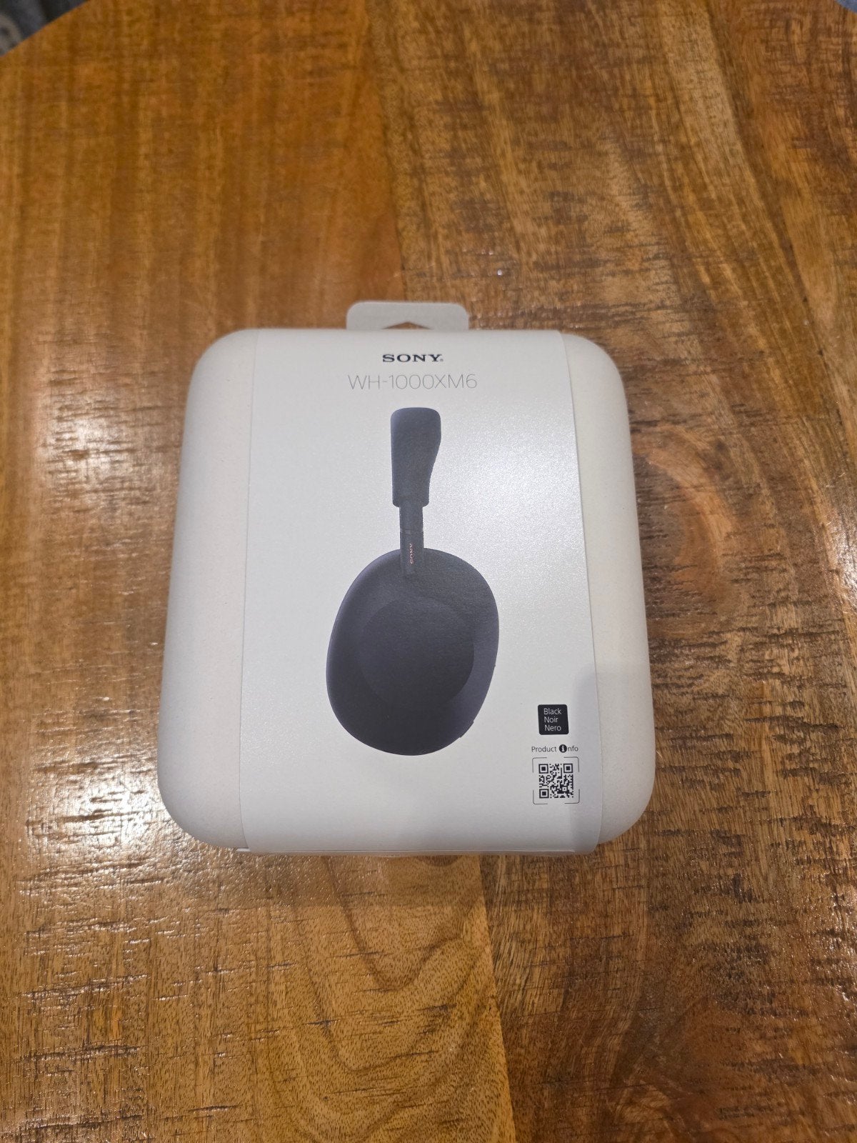 Sony WH-1000XM6 - Premium Noise Cancelling Koptelefoon Zwart