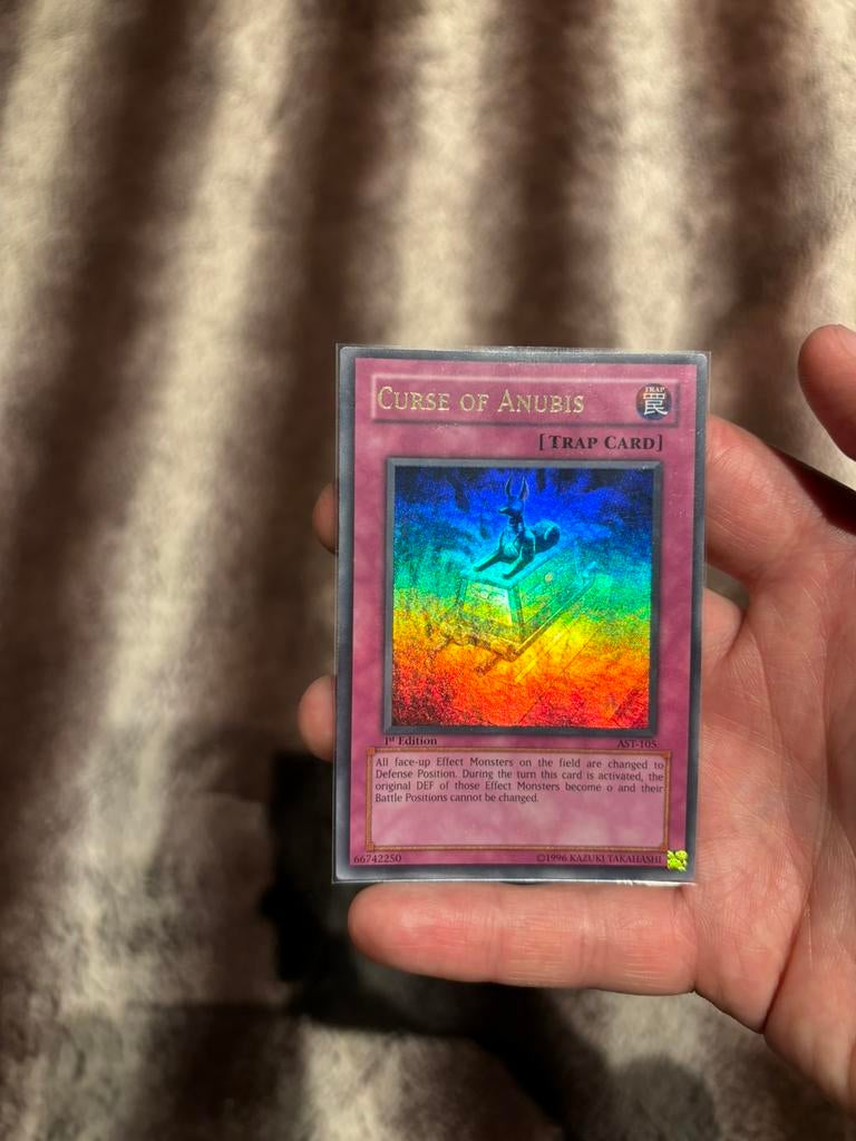 Yugioh AST curse of anubis, Ophalen of Verzenden, Zo goed als nieuw