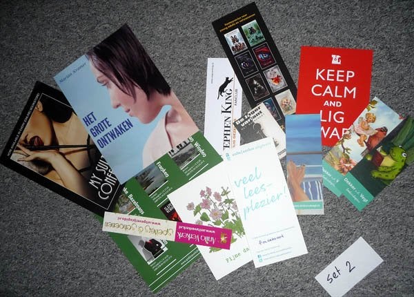 Flyers en boekenleggers set 2, Ophalen of Verzenden, Nieuw