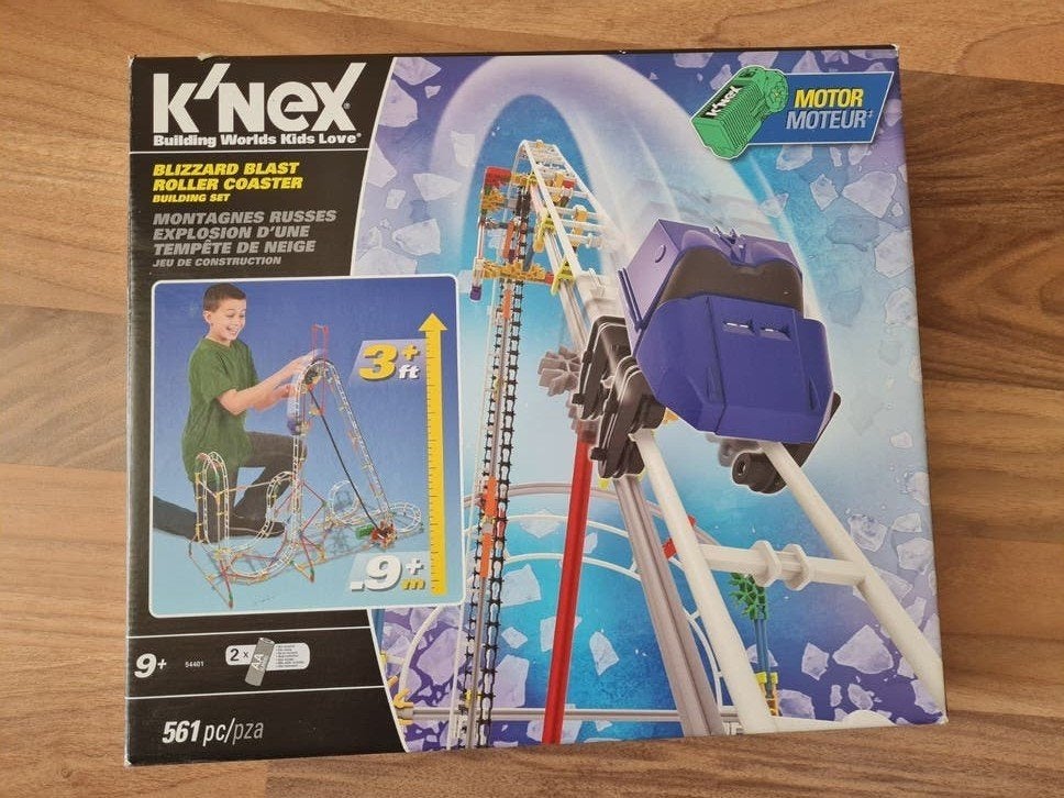 K'nex achtbaan met motor, Ophalen of Verzenden, Elektrisch, Overige merken