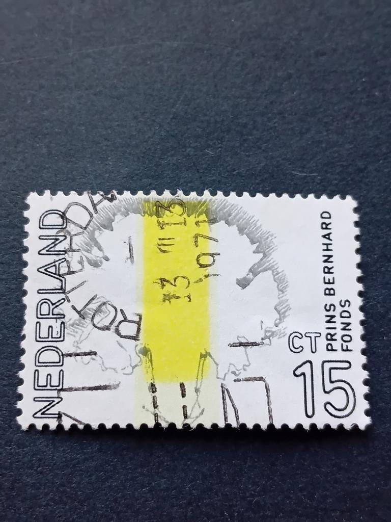 Postzegel Nederland Prins Bernhard Fonds 15 ct 1971, Postzegels en Munten, Postzegels | Nederland, Ophalen of Verzenden