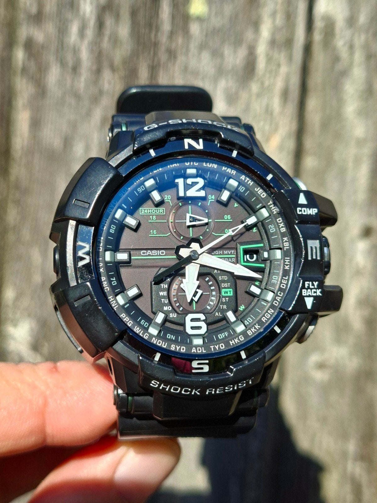 Casio G-shock gravitymaster GW-A1100, Ophalen of Verzenden, Gebruikt, Casio