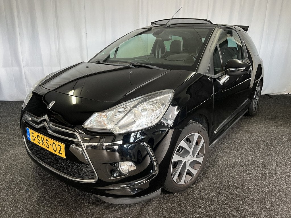 Citroën DS3 Cabrio 1.2 VTi Chic ECC/PDC/BLUETOOTH/CRUISE, Auto's, Euro 5, Stof, 1199 cc, 82 pk