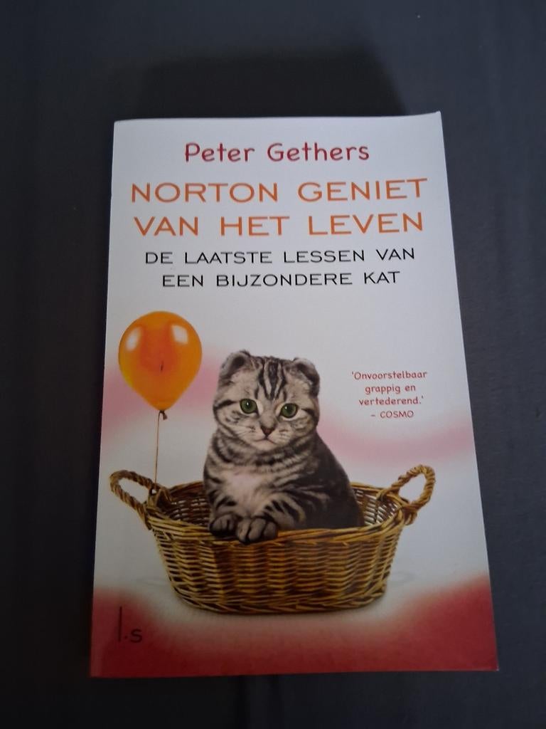 Peter Gethers - Norton geniet van het leven, Boeken, Ophalen of Verzenden, Zo goed als nieuw, Peter Gethers
