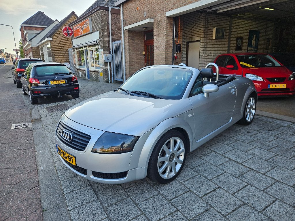 Audi TT Roadster 1.8 5V Turbo Quattro 225 PK 2000 Grijs, Auto's, Audi, Bedrijf, TT, ABS, Airbags, Airconditioning, Alarm, Automatische klimaatregeling