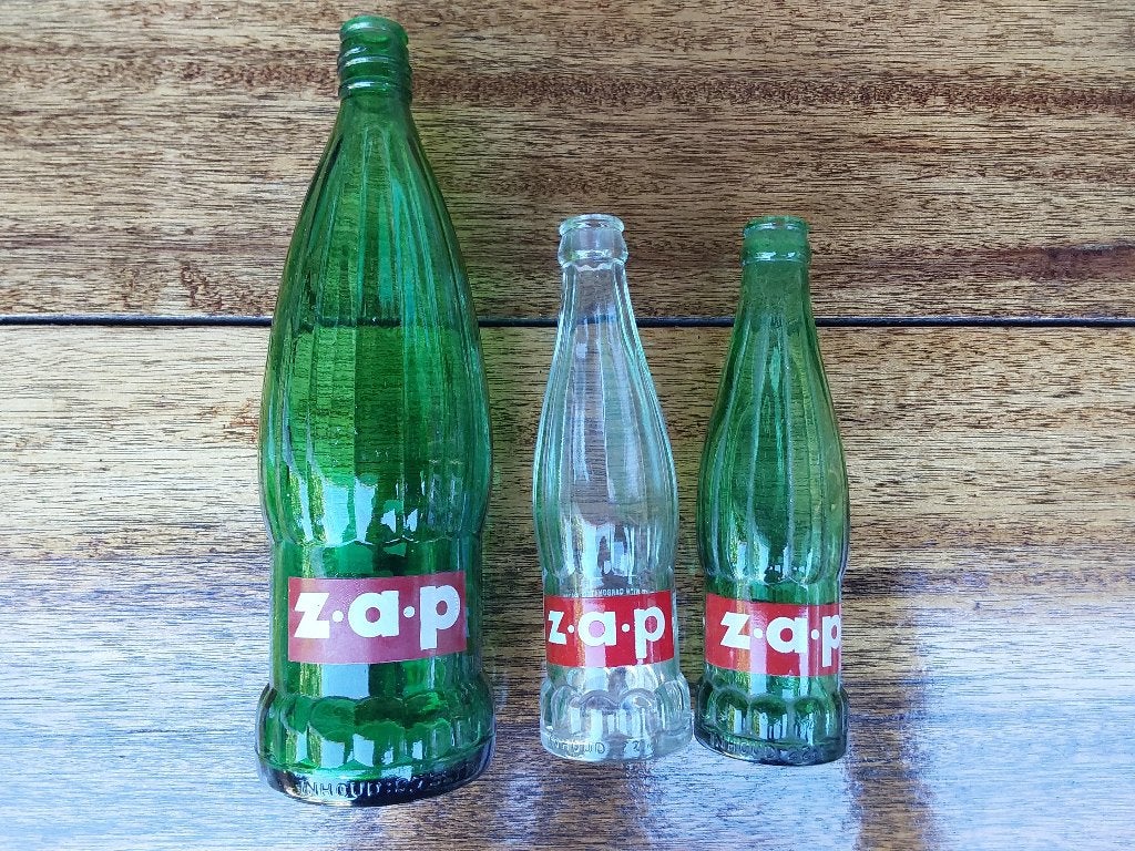 Limonade Flessen Z.A.P 3 stuks Pracht staat, Verzamelen, Ophalen of Verzenden