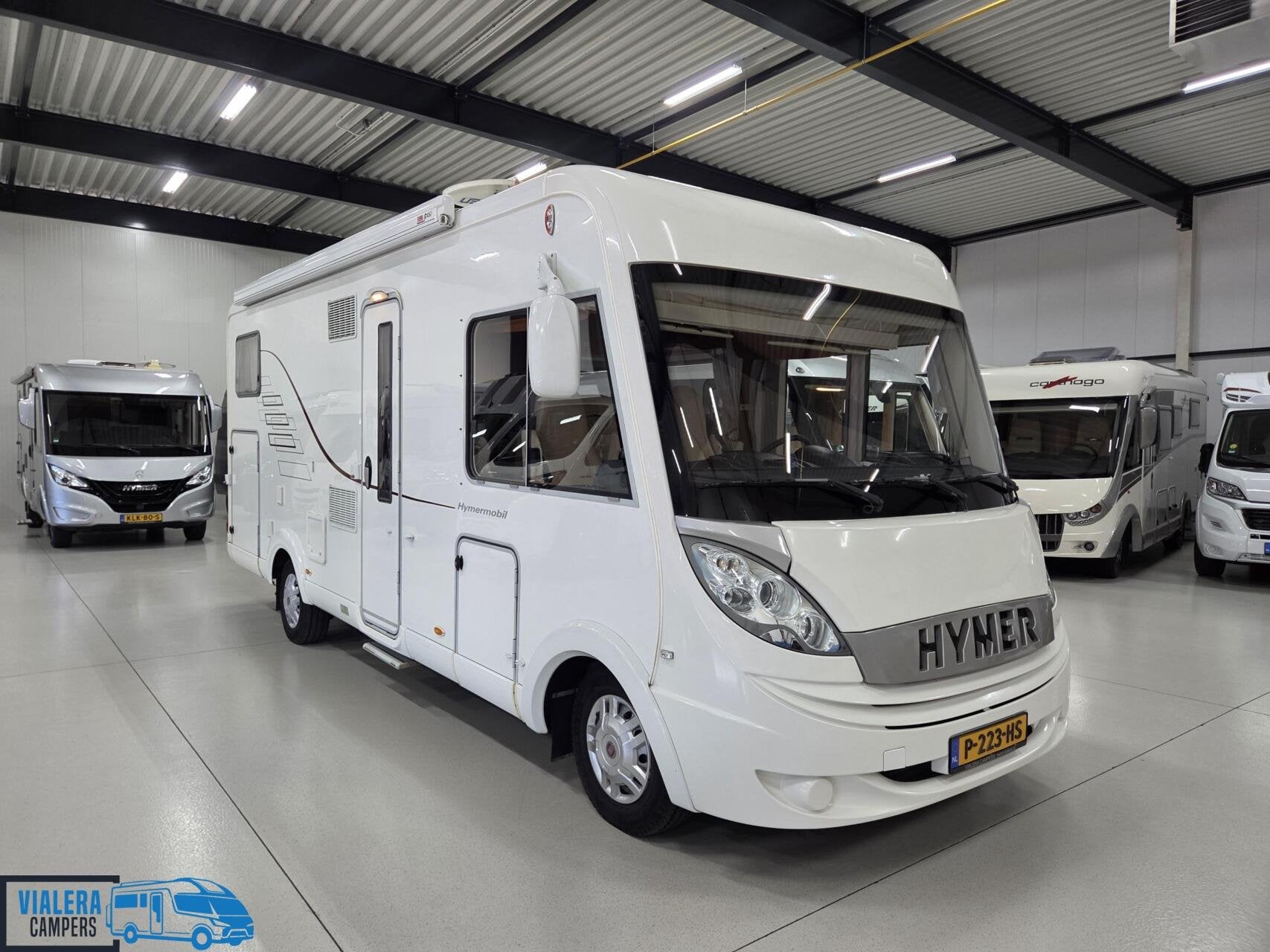 Hymer B 594 * Luxe camper * Vol opties* Top staat, Caravans en Kamperen, Campers, Integraal, 7 tot 8 meter, Bedrijf, Hymer