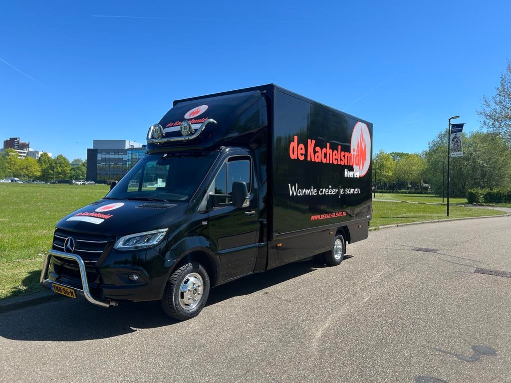 Mercedes-Benz Sprinter 2021 Zwart, 3075 kg, 190 pk, Bedrijf, Diesel