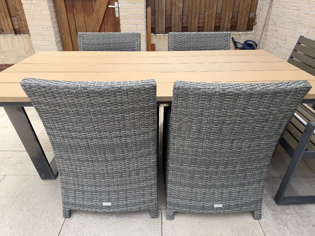 Tuinstoelen / Dining fauteuil, Tuin en Terras, Tuinstoelen, Zo goed als nieuw, Kunststof, Ophalen