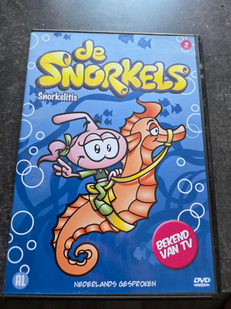 De Snorkels - Snorkelitis DVD (Nederlands Gesproken), Avontuur, Gebruikt, Verzenden, Alle leeftijden