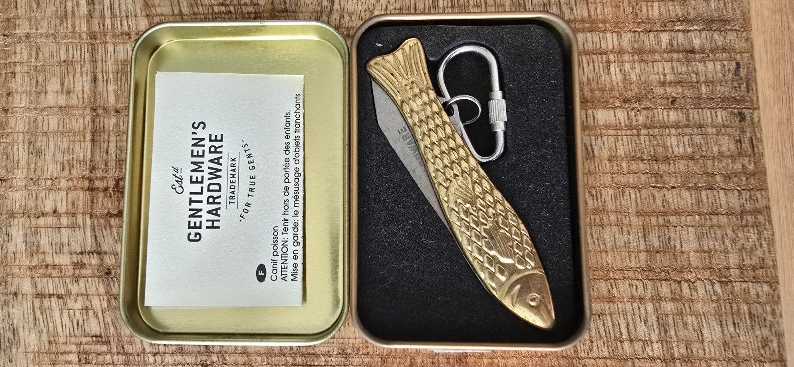 Gentlemen's Hardware Vis Penknife - Nieuw in Blik, Ophalen of Verzenden, Nieuw, Overige typen