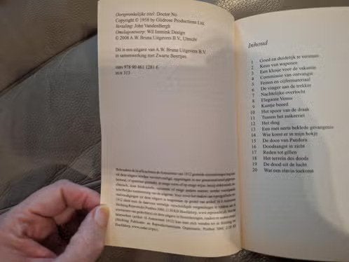 Ian Fleming - Doctor No hh, Tv-bewerking, Ophalen of Verzenden, Zo goed als nieuw, Ian Fleming