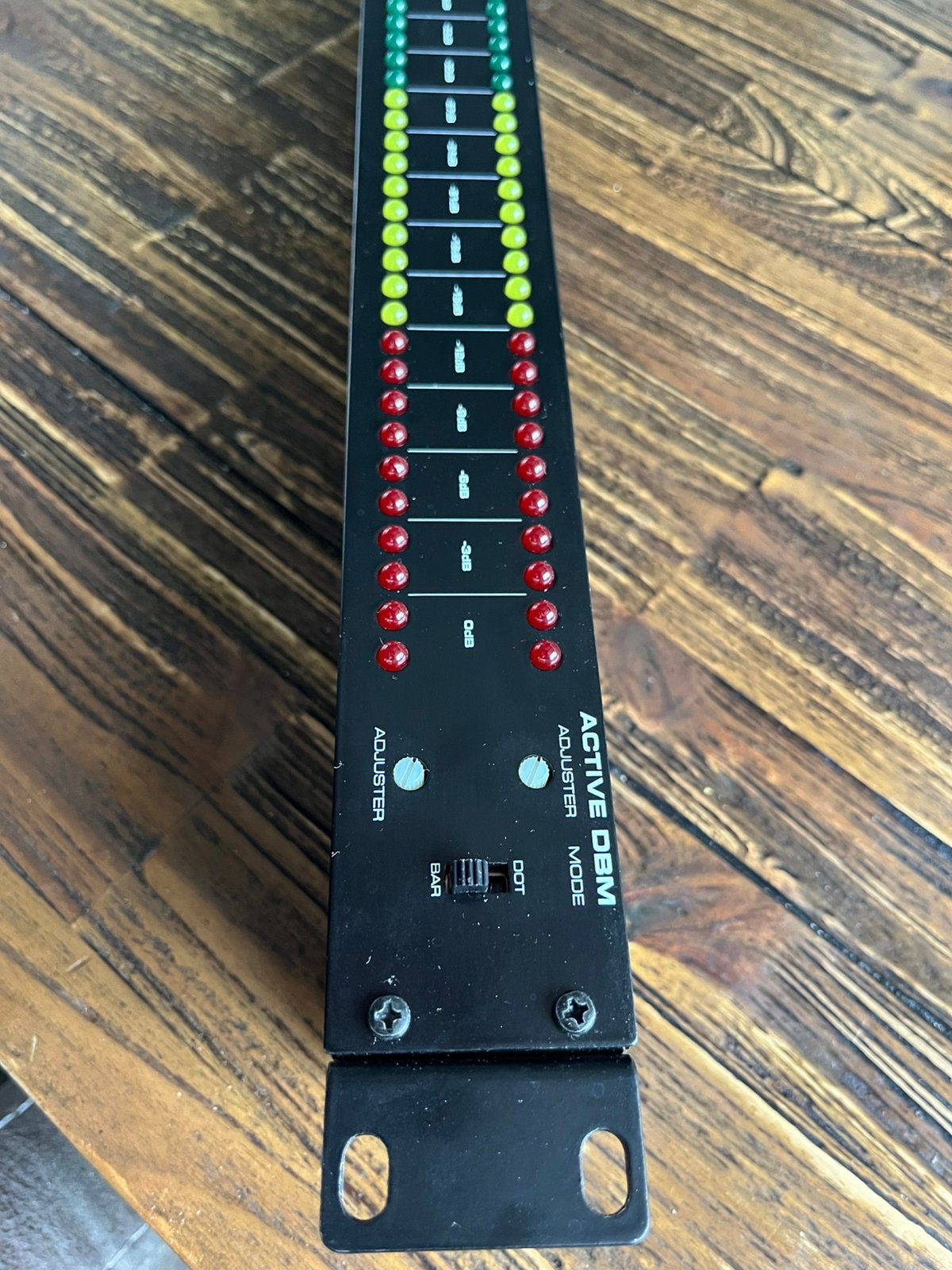 American Audio Active DBM - 19 inch Rack VU Meter, Ophalen of Verzenden, Gebruikt, Minder dan 5 kanalen