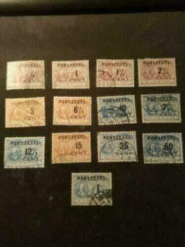 @@ port P31-P43 gestempeld @@, Verzenden, Gestempeld