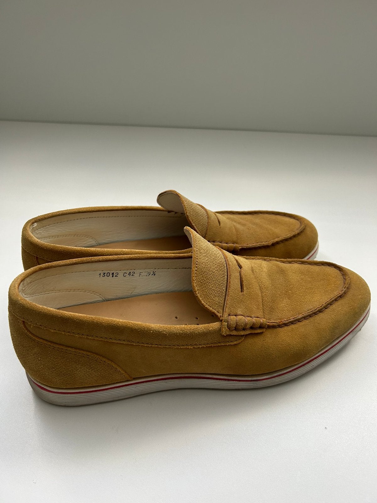 Zgan Santoni instappers loafers maat 9,5 of 43/44, Kleding | Heren, Schoenen, Ophalen of Verzenden, Zo goed als nieuw, Loafers