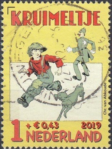 Nederland 10.26.6- 2019- Kinderpostzegels- Kruimeltje- G, Postzegels en Munten, Postzegels | Nederland, Verzenden, Na 1940, Gestempeld