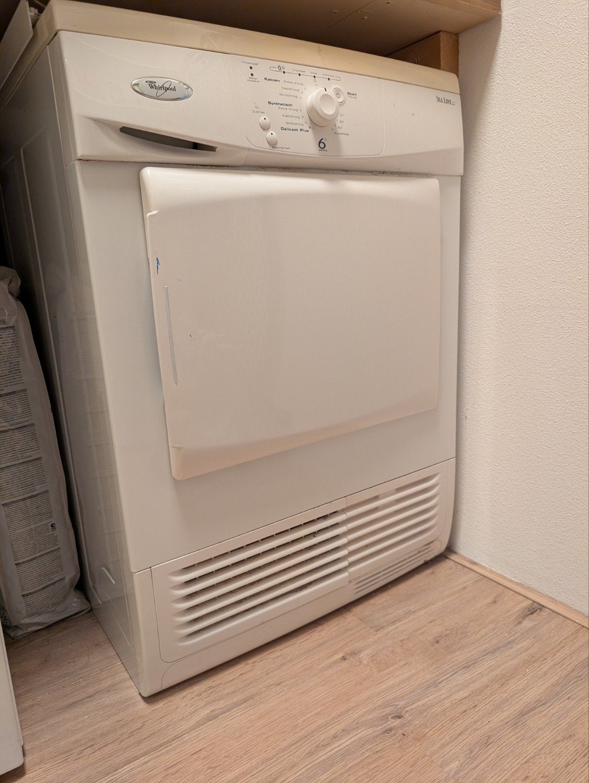 Gratis Whirlpool droger - alleen vanavond ophalen, Ophalen, 6 tot 8 kg, Gebruikt, 85 tot 90 cm