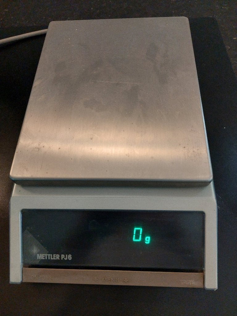 Mettler PJ6 precisieweegschaal, Minder dan 10 kg, Ophalen of Verzenden, Overige typen, 500 gram of grover