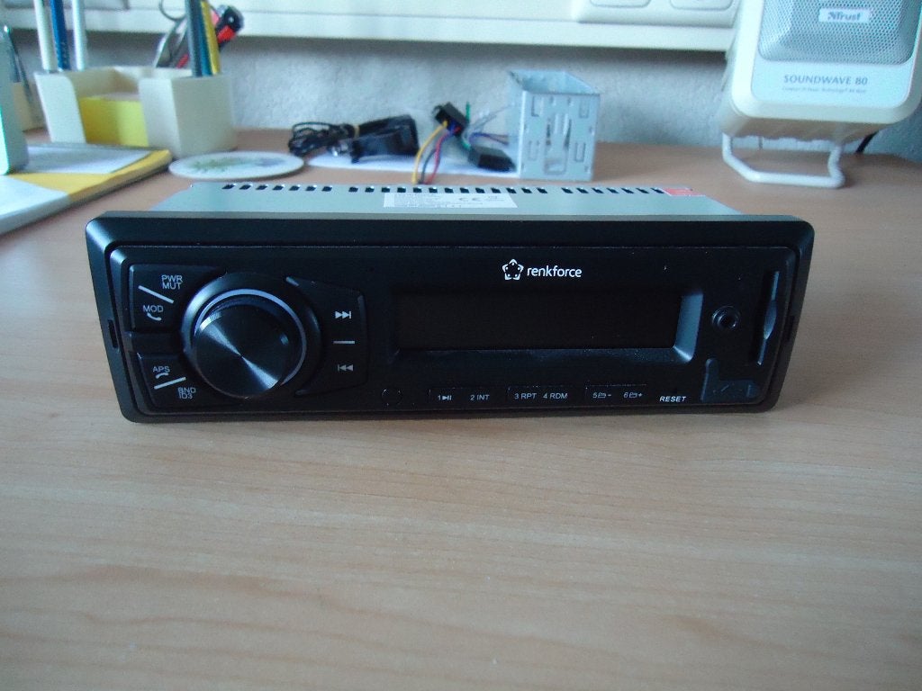 Auto Radio 1 Din., Ophalen of Verzenden, Gebruikt