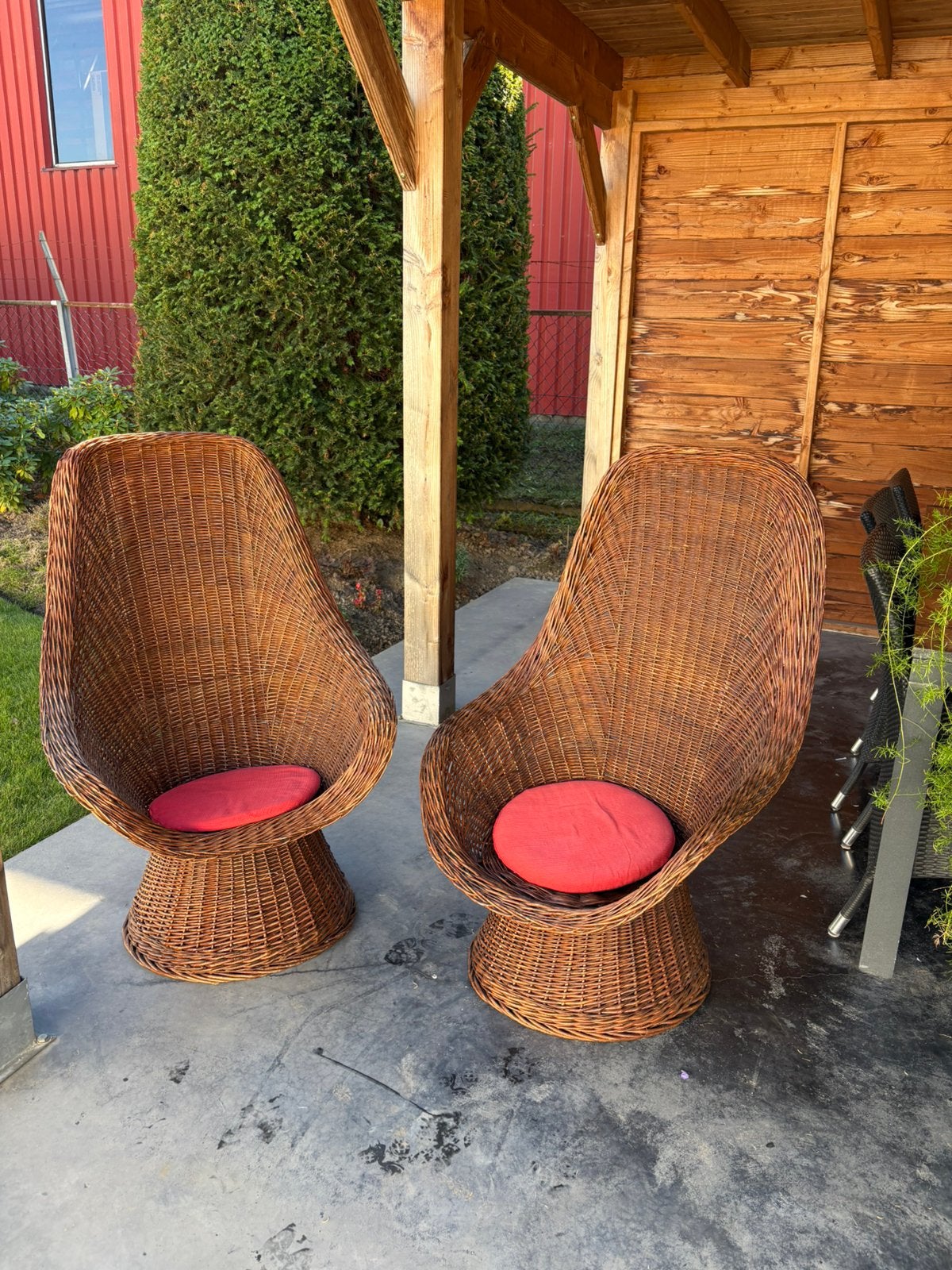 Vinted rotan stoelen in zeer goede staat, Ophalen, Zo goed als nieuw, Rotan