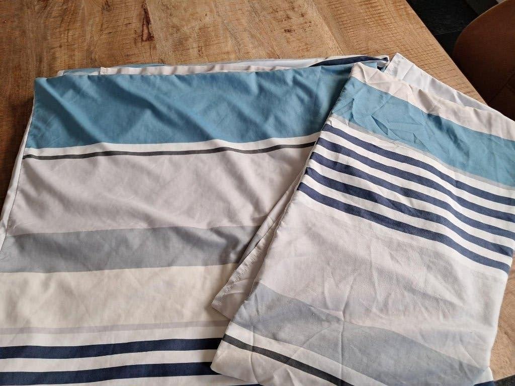 Optidee optitwist dekbedovertrek 1 persoons 140x200 cm, Dekbedovertrek, Ophalen of Verzenden, Zo goed als nieuw, Overige kleuren