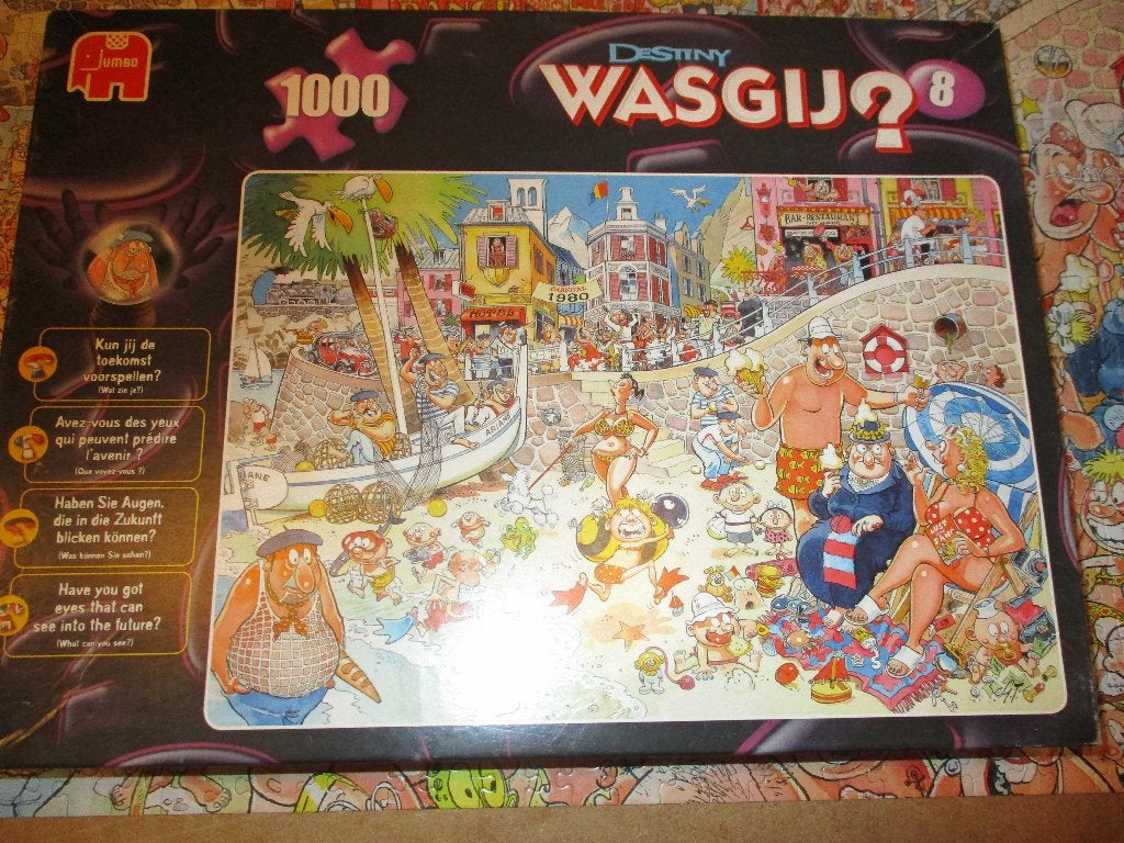 Jumbo Wasgij Destiny Puzzle no 8, Hobby en Vrije tijd, Denksport en Puzzels, Ophalen of Verzenden, 500 t/m 1500 stukjes, Zo goed als nieuw